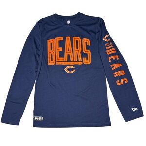 Chicago Bears NFL Combine Authentic Long Sleeve Shirt Men’s Small Slim Fit